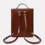 Womens Leather Satchel Backpack Bags - Annie Jewel