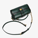 Womens Leather Small Satchel Bags - Annie Jewel