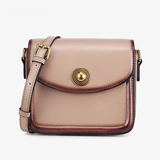 Small Leather Square Crossbody Bags - Annie Jewel