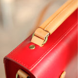 Womens Leather Cambridge Satchel Bags Purse - Annie Jewel