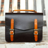 Women's Leather Satchel Cambridge Bags Purses - Annie Jewel
