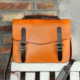 Womens Leather Cambridge Satchel Bags Purse - Annie Jewel