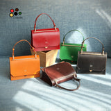 Womens Small Satchel Flap Over Crossbody Bags - Annie Jewel