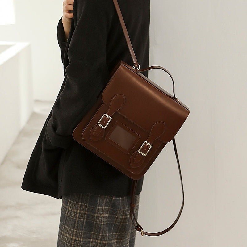 Small Leather Backpack Purse Women s Satchel Backpack